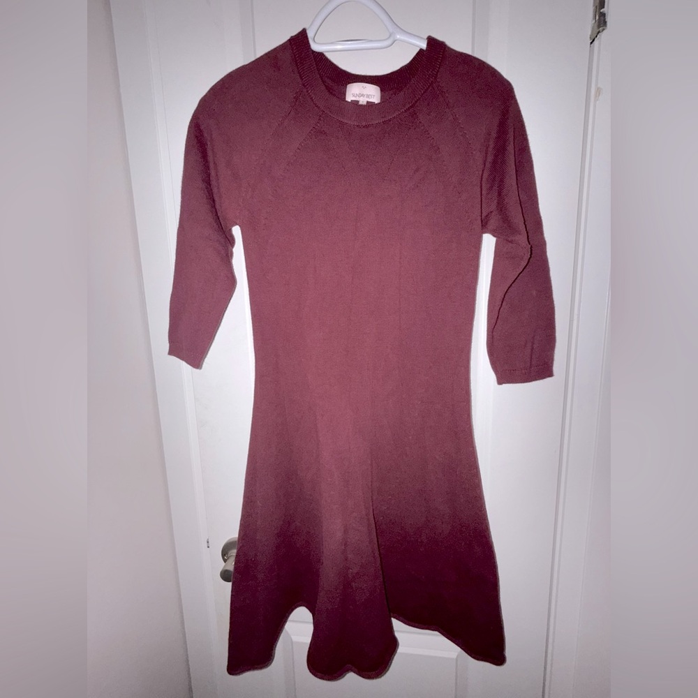 Sunday Best fit & flare knit dress